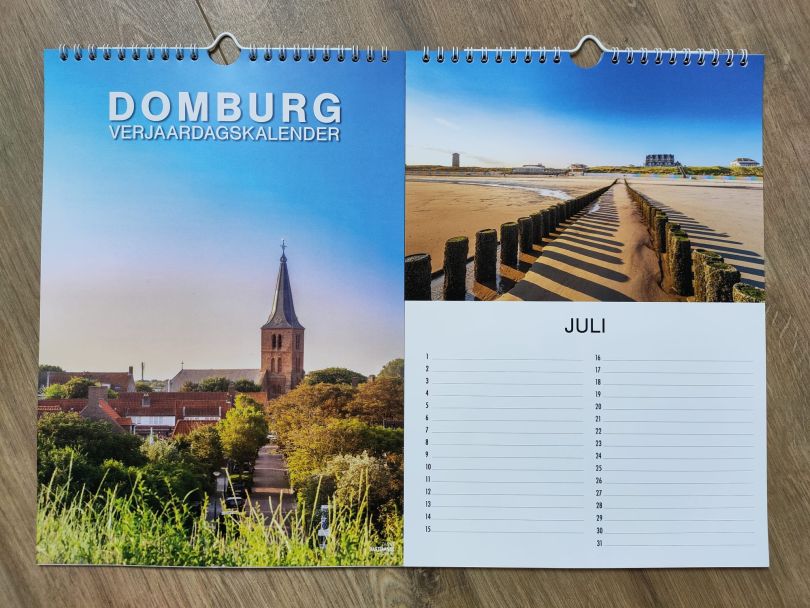 Domburg Verjaardagskalender (Nederlands)